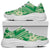 Polynesian Plumeria Mix Green Chunky Sneakers - Polynesian Pride