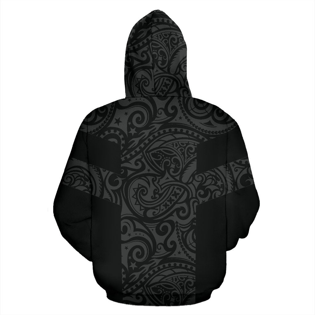 Polynesian Hoodie Tree Root Style 01 - Polynesian Pride