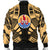 Tahiti Men Bomber Jackets - Polynesian Tattoo Gold - Polynesian Pride