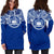 Samoa Women Hoodie Dress - Samoa Coat Of Arms Polynesian Flag Color - Polynesian Pride