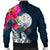 Marshall Islands Men's Bomber Jacket - Marshall Islands Summer - Polynesian Pride