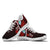 Guam Polynesian Sneakers - Coat Of Arm With Hibiscus - Polynesian Pride