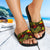 Polynesian Hawaii Sandals - Turtle Hibiscus Pattern Reggae - Polynesian Pride