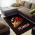 Tonga Area Rug - Tonga In Me (Red) - Polynesian Pride