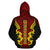 Hawaiian Mauna Kea Polynesian Zip up Hoodie Armor Style - Polynesian Pride