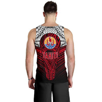 Tahiti Men's Tank Top Polynesian Tattoo Coat Of Arms Th5 - Polynesian Pride