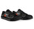 Polynesian Hawaii Low Top Shoe - Black Plumeria - Polynesian Pride