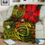 Hawaii Lauhala Hibiscus Polynesian Tropical Reggae Premium Blanket - Wake Style - AH - Polynesian Pride