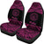 Palau Polynesian Car Seat Covers - Pride Pink Version - Polynesian Pride