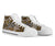 Samoa Custom Personalised High Top Shoes - Polynesian Boar Tusk Unisex White - Polynesian Pride