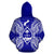 Guam Polynesian ll Over Hoodie Map Blue - Polynesian Pride