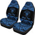 Niue Polynesian Custom Personalised Car Seat Covers - Pride Blue Version - Polynesian Pride