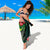 Palau Polynesian Sarong - Green Turtle Hibiscus - Polynesian Pride