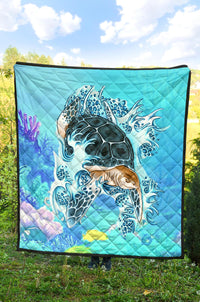 Turtle Cool Premium Quilt - Polynesian Pride