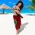 Tonga Polynesian Sarong - Coat Of Arm With Hibiscus - Polynesian Pride