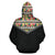 Hawaii Vintage Pattern Zip up Hoodie Mix - Polynesian Pride