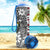 Nauru Custom Personalised Hydro Tracking Bottle White - Turtle Plumeria Banana Leaf Crest - Polynesian Pride