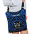 Fiji Personalised Boho Handbag - Fiji Seal With Polynesian Tattoo Style ( Blue) - Polynesian Pride