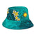 Marshall Islands Bucket Hat - Manta Ray Ocean - Polynesian Pride