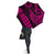 Seal Of Hawaii Polynesian Umbrella Pink - Circle Style - Polynesian Pride