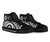 American Samoa High Top Shoes - White Tentacle Turtle - Polynesian Pride