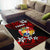 Mate Ma'a Tonga Rugby Area Rug Polynesian Unique Vibes - Red - Polynesian Pride