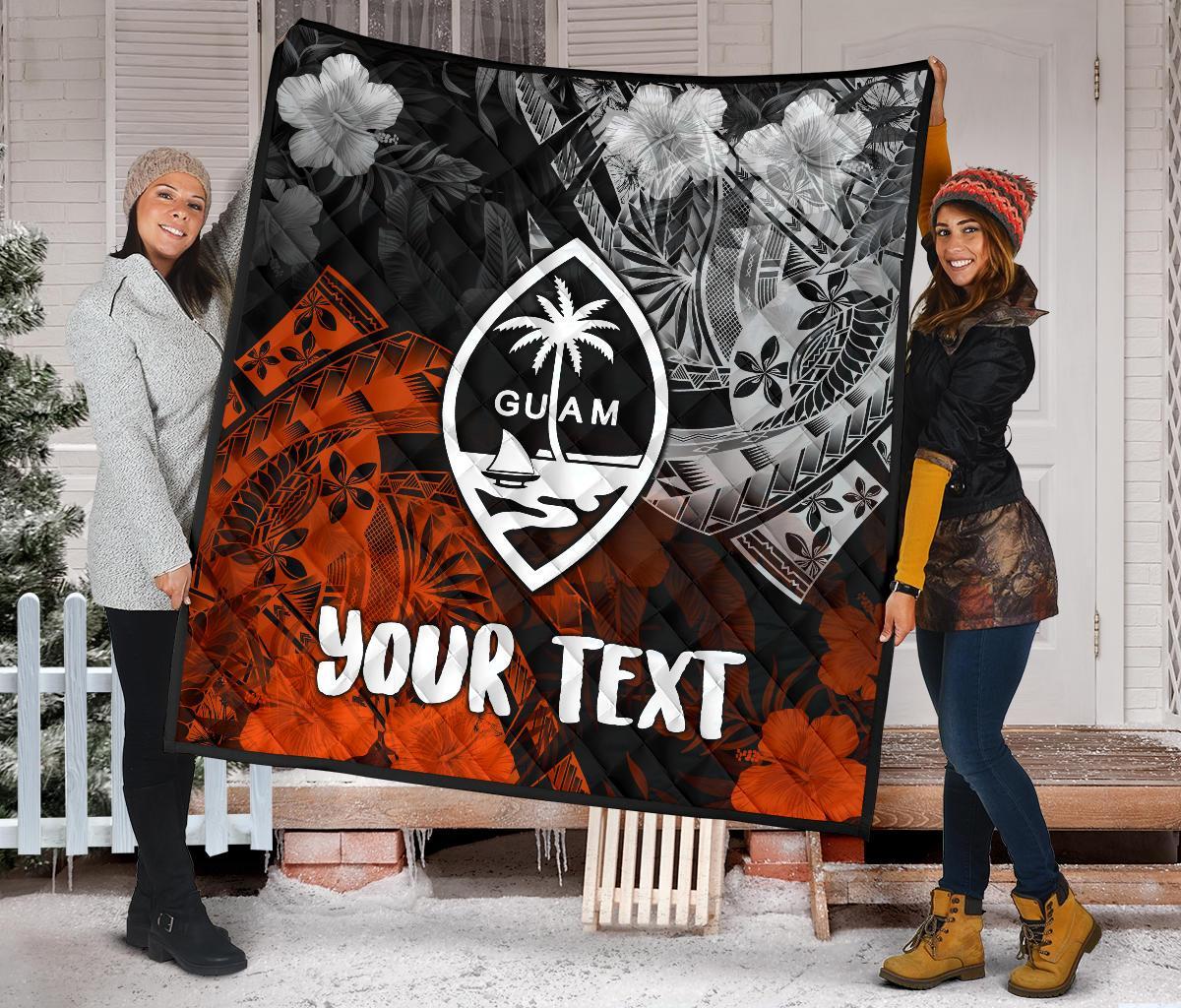 Guam Polynesian Persionalised Premium Quilt - Vintage Polynesian - Polynesian Pride