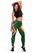 Marshall Islands Leggings - Kwajalein Atoll Marshall Islands Flag with Polynesian Patterns - Polynesian Pride