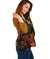 Personalized - Hawaiian Turtle Plumeria Shoulder Handbag AH - Polynesian Pride