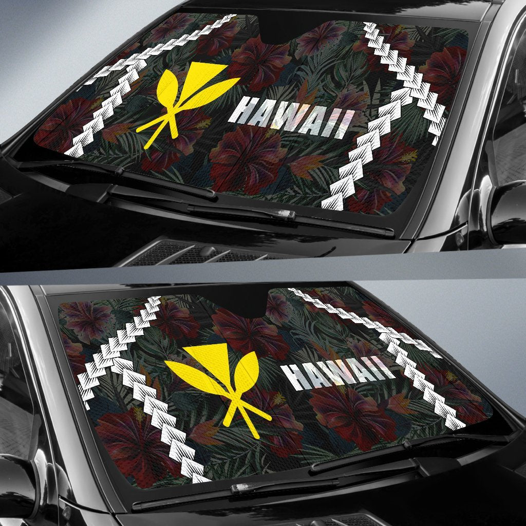 Hawaii Auto Sun Shades - Chain Polynesian - Polynesian Pride