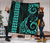 Hawaii Kakau Green Polynesian Premium Quilt - Polynesian Pride