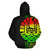 Tahiti (French Polynesia) Polynesian Zip up Hoodie Reggae Line - Polynesian Pride