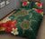 Hawaii Sea Turtle Hibiscus Plumeria Quilt Bed Set - Polynesian Pride