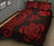 Wallis and Futuna Quilt Bed Set - Red Tentacle Turtle - Polynesian Pride