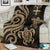 Fiji Polynesian Premium Blanket - Gold Tentacle Turtle - Polynesian Pride