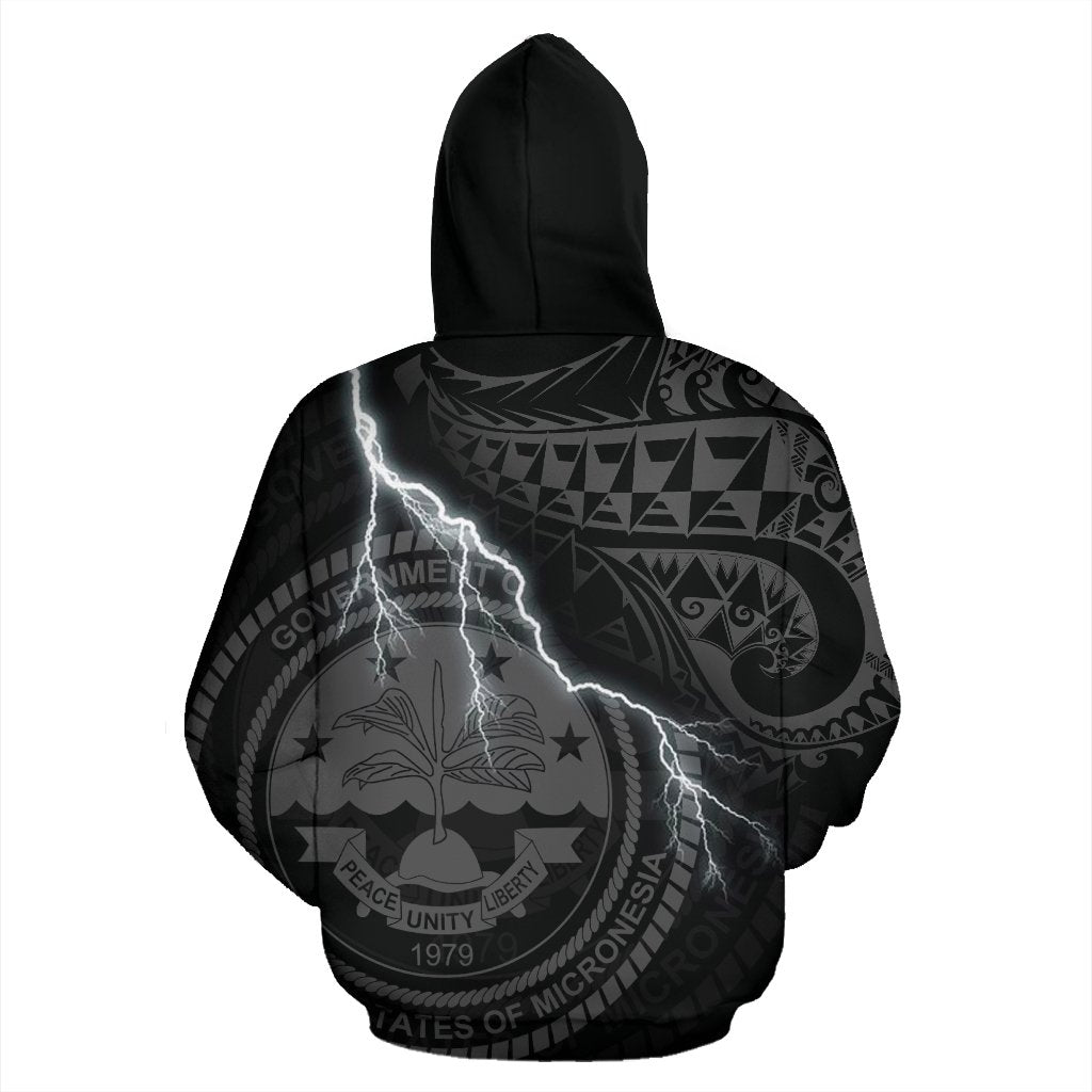 Federated States of Micronesian Hoodie Lighting Thunder - Polynesian Pride