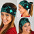 Hawaii Kakau Polynesian Turtle Map Bandana 3 - Pack - Turquoise - Polynesian Pride