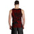 American Samoa Men's Tank Top - Nu'uuli Red Polynesian Patterns - Polynesian Pride