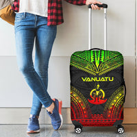 Vanuatu Polynesian Chief Luggage Cover - Reggae Version - Polynesian Pride