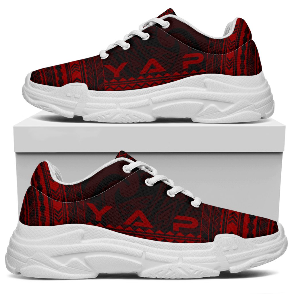 Yap Chunky Sneakers - Polynesian Chief Red Version - Polynesian Pride