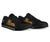 American Samoa Polynesian Low Top Shoes - Polynesian Turtle (Golden) - Polynesian Pride