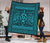Hawaii Polyensian Turtle Premium Quilt Blue - Polynesian Pride