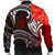 Samoa Custom Personalised Men's Bomber Jacket - Samoa Seal Wave Style (Red) - Polynesian Pride