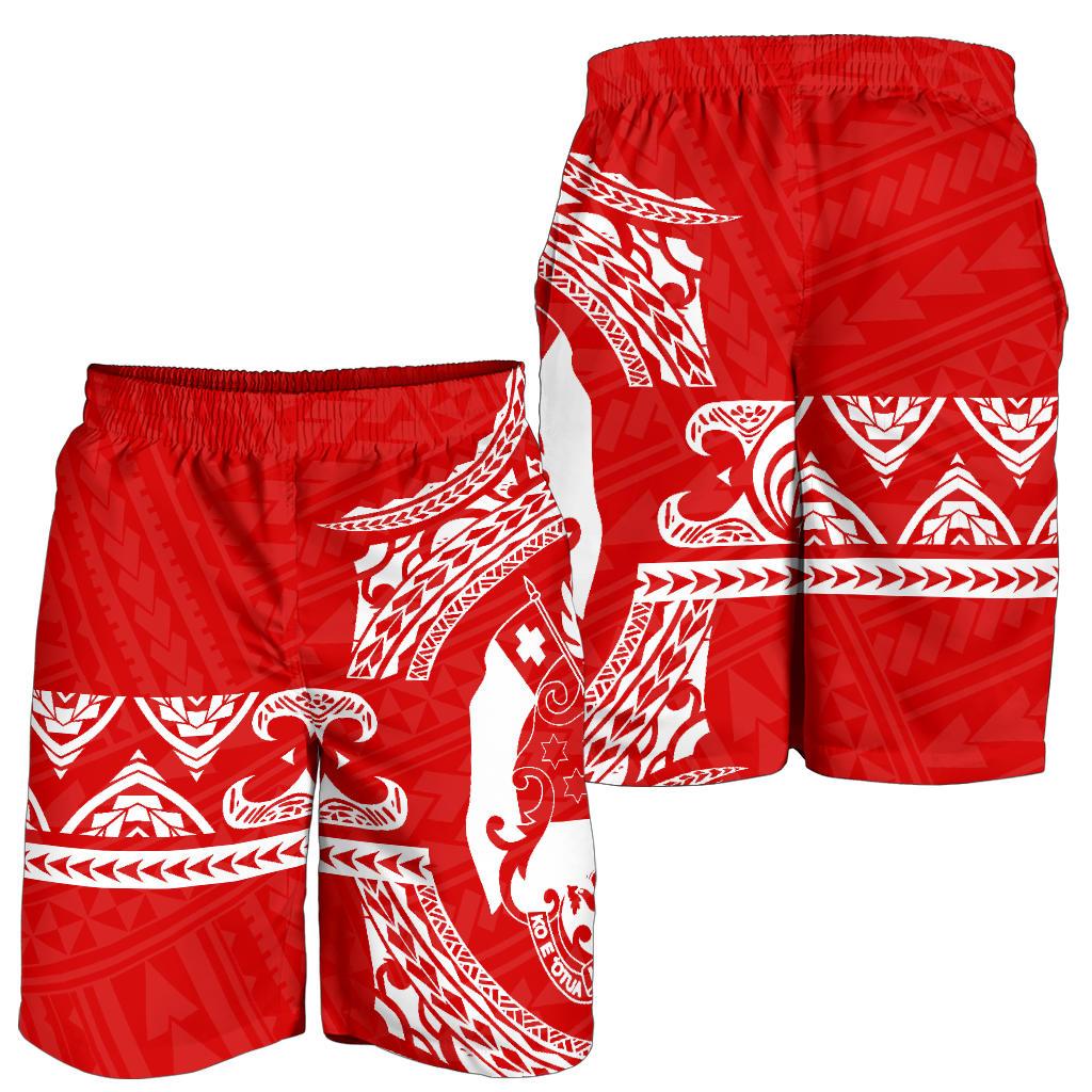 Tonga Polynesian All Over Print Men's Short - Polynesian Pride