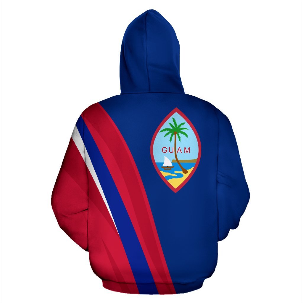 Guam Hoodie Guam Flag Coat of Arms Special Version - Polynesian Pride