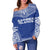 Gambier Islands Flag Polynesian Chief Women's Off Shoulder Sweater - Polynesian Pride