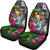 Tonga Car Seat Covers - Turtle Plumeria Banana Leaf - Polynesian Pride