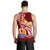 Tahiti Men's Tank Top - Tahiti Seal Polynesian Patterns Plumeria - Polynesian Pride