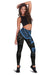 Kosrae Polynesian Leggings (Women) - Blue Turtle - Polynesian Pride