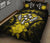 Kosrae Polynesian Quilt Bed Set Hibiscus Yellow - Polynesian Pride